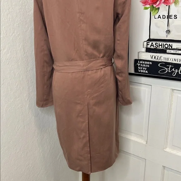 All Saints Bexley Mac Trench Coat Size S